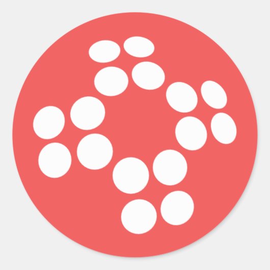 ProTrainingen Logo Merch Ronde Sticker (Voorkant)