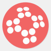 ProTrainings-stickers Ronde Sticker (Voorkant)