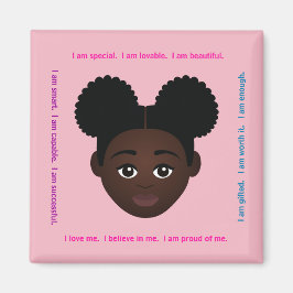 #Proud2BNaturalMe #Affirmations Locker Magneet