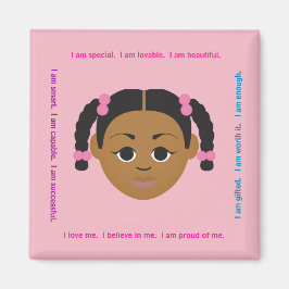 #Proud2BNaturalMe #Affirmations Locker Magneet