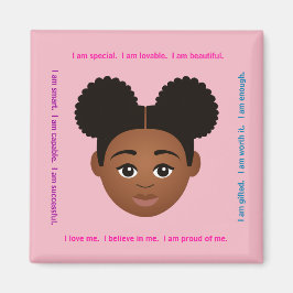 #Proud2BNaturalMe #Affirmations Locker Magneet