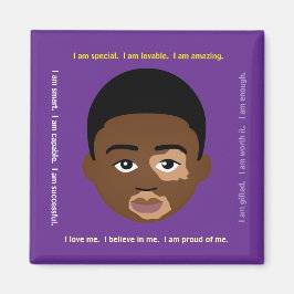 #Proud2BNaturalMe #Affirmations Locker Magneet