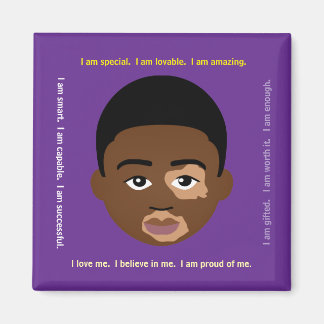 #Proud2BNaturalMe #Affirmations Locker Magneet