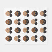 #Proud2BNaturalMe #AKA Fleece Deken (Voorkant (Horizontaal))