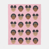 #Proud2BNaturalMe #AKA Fleece Deken (Voorkant)