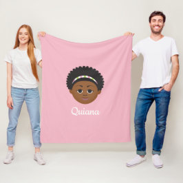 #Proud2BNaturalMe #AKA Fleece Deken