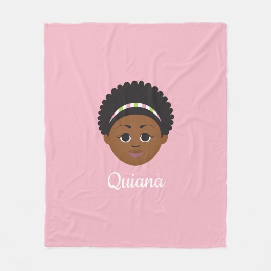 #Proud2BNaturalMe #AKA Fleece Deken (Voorkant)