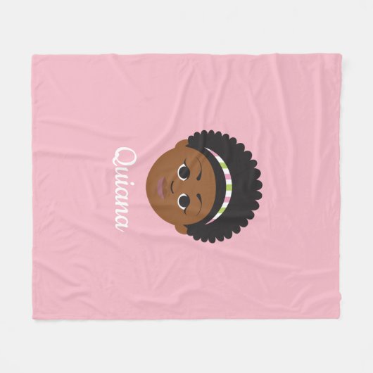 #Proud2BNaturalMe #AKA Fleece Deken (Voorkant (Horizontaal))