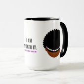 #Proud2BNaturalMe-bevestiging Mok (Voorkant rechts)