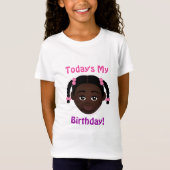 #Proud2BNaturalMe #Birthday T-Shirt (Voorkant)