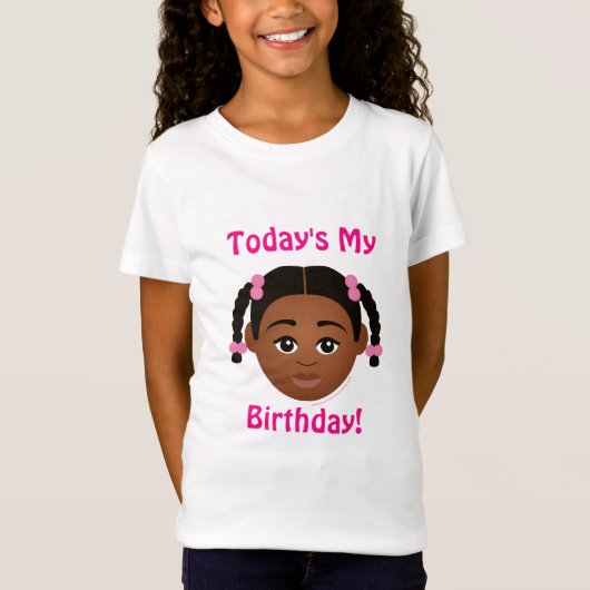 #Proud2BNaturalMe #Birthday T-Shirt (Voorkant)