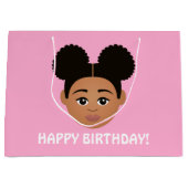 #Proud2BNaturalMe Choose-My-Complexion Birthday Groot Cadeauzakje (Voorkant)
