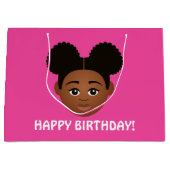 #Proud2BNaturalMe Choose-My-Complexion Birthday Groot Cadeauzakje (Voorkant)