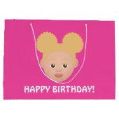 #Proud2BNaturalMe Choose-My-Complexion Birthday Groot Cadeauzakje (Achterkant)