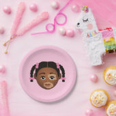 #Proud2BNaturalMe Choose-My-Complexion Birthday Papieren Bordje (Feest)