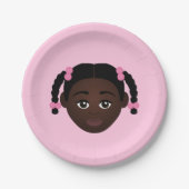 #Proud2BNaturalMe Choose-My-Complexion Birthday Papieren Bordje (Voorkant)