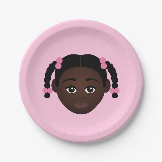 #Proud2BNaturalMe Choose-My-Complexion Birthday Papieren Bordje (Voorkant)