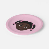 #Proud2BNaturalMe Choose-My-Complexion Birthday Papieren Bordje (Gekanteld)