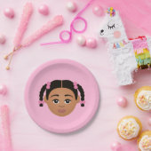 #Proud2BNaturalMe Choose-My-Complexion Birthday Papieren Bordje (Feest)