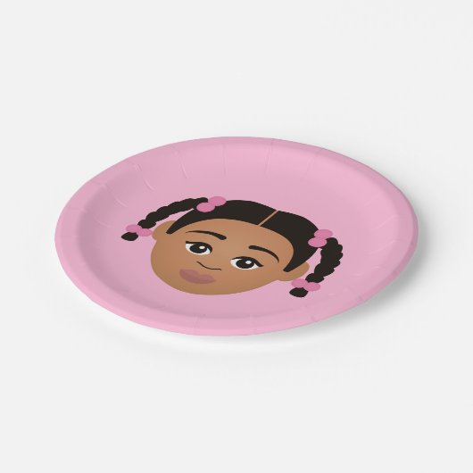 #Proud2BNaturalMe Choose-My-Complexion Birthday Papieren Bordje (Gekanteld)