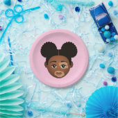 #Proud2BNaturalMe Choose-My-Complexion Birthday Papieren Bordje (Feest)