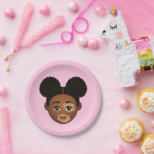 #Proud2BNaturalMe Choose-My-Complexion Birthday Papieren Bordje (Feest)