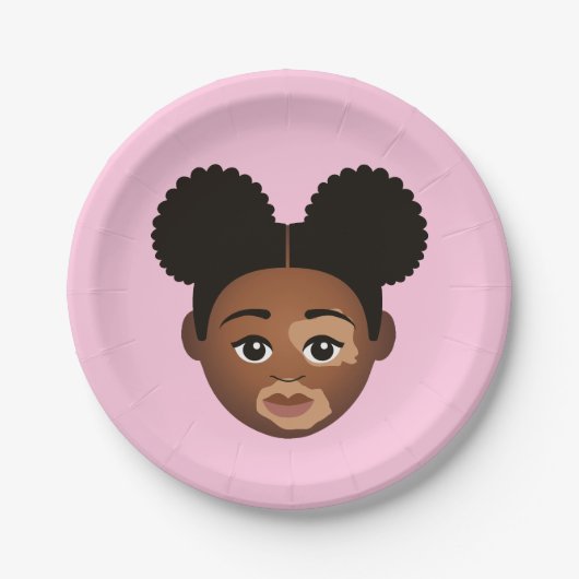 #Proud2BNaturalMe Choose-My-Complexion Birthday Papieren Bordje (Voorkant)