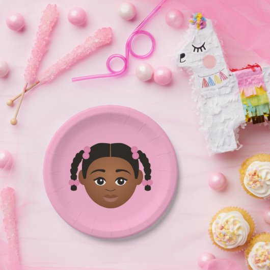 #Proud2BNaturalMe Choose-My-Complexion Birthday Papieren Bordje (Feest)