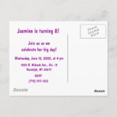 #Proud2BNaturalMe Choose-My-Complexion Verjaardag Briefkaart (Achterkant)