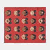 #Proud2BNaturalMe #DST Fleece deken (Voorkant (Horizontaal))