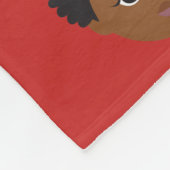 #Proud2BNaturalMe #DST Fleece deken (Hoek)