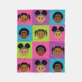 #Proud2BNaturalMe Fleece dekens! (Voorkant)