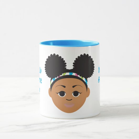 #Proud2BNaturalMe Geschenken voor #Mom Mok (Midden)