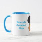 #Proud2BNaturalMe Geschenken voor #Mom Mok (Links)