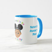 #Proud2BNaturalMe Gifts voor #mama Mok (Voorkant rechts)