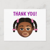 #Proud2BNaturalMe kies-mijn-complexie dank je Briefkaart (Voorkant)