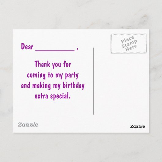 #Proud2BNaturalMe kies-mijn-complexie dank je Briefkaart (Achterkant)