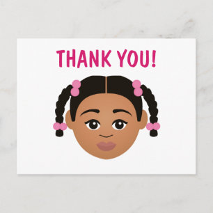 #Proud2BNaturalMe Kies-Mijn-Huidskleur Dank je Briefkaart