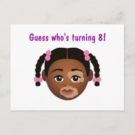 #Proud2BNaturalMe Kies-Mijn-Huidskleur Verjaardag Briefkaart