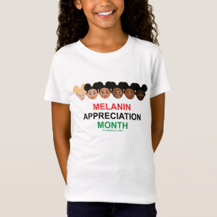 #Proud2BNaturalMe Melanin-waardering T-shirt
