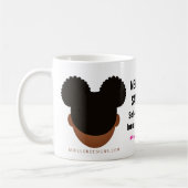 #Proud2BNaturalMe "Nieuwjaar. Zelfde als ik." Koffiemok (Links)