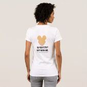 #Proud2BNaturalMe Perfect Imperfect Albinisme T-shirt (Achterkant volledig)