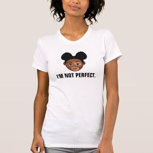 #Proud2BNaturalMe Perfect Imperfect Vitiligo T-shirt (Voorkant)