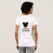 #Proud2BNaturalMe Perfect Imperfect Vitiligo T-shirt (Achterkant volledig)