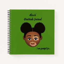 #Proud2BNaturalMe Personalized Gratitude Journals Notitieboek