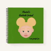 #Proud2BNaturalMe Personalized Gratitude Journals Notitieboek (Voorkant)