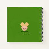 #Proud2BNaturalMe Personalized Gratitude Journals Notitieboek (Achterkant)