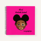 #Proud2BNaturalMe Personalized Gratitude Journals Notitieboek (Voorkant)