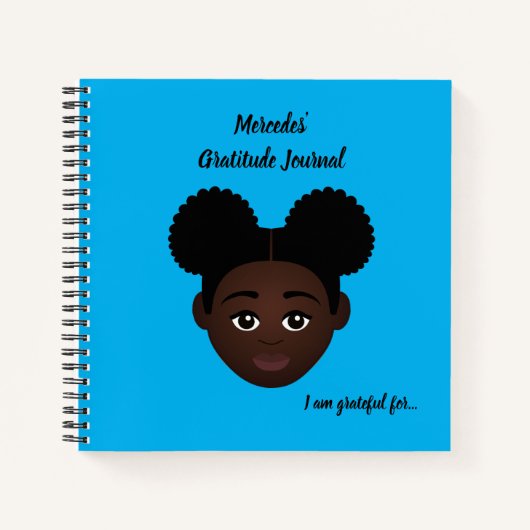 #Proud2BNaturalMe Personalized Gratitude Journals Notitieboek (Voorkant)