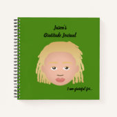 #Proud2BNaturalMe Personalized Gratitude Journals Notitieboek (Voorkant)
